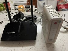 Arris Surfboard SB6141 Modem and Netgear AC1000 R6080 Router picture