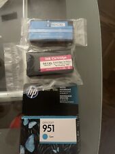 HP 951 ink Cartridges 951 CN050AN Cyan& CN047AN Pink BUY 1 GET 2 Refills FREE picture