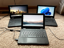 Dell Latitude 3189 Windows 11 Laptop 64GB SSD 4GB 11.6 Touch LOT OF 3 picture