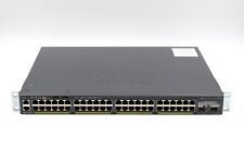 Cisco Catalyst 2960-X 48-Port Gigabit PoE Switch w/Ears P/N: WS-C2960X-48LPD-L picture