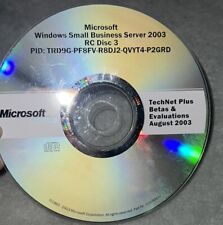 Microsoft Windows Small Business Server 2003 RC Disc 3 picture