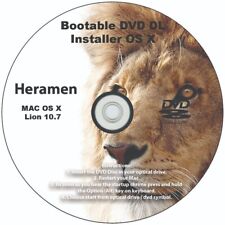 Mac OS X 10.7 Lion Full OS Install Reinstall/Recovery Upgrade DVD picture
