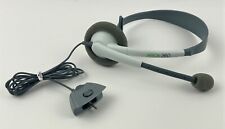 Microsoft Xbox 360 Wired Headset with Mic White OEM Official  UNTESTED  picture
