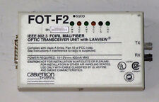 Cabletron FOT-F2 AUI to Fiber Optic (10Base-FL) Network Transceiver - Perfect picture