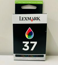 New Genuine Lexmark 37 Ink Cartridge Box X Series X5650 X4650 Z Series Z2420 picture