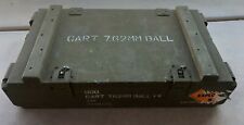 cart 7.62mm ball Ammo wooden crate ammunition box only picture