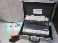Vintage Epson LX-300 Dot Matrix Printer QuietColor - EXC w Hard Case & Manuals picture