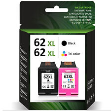 Replacement 62XL Ink Cartridge for HP Envy 5540 5545 5640 5660 OfficeJet 200 lot picture