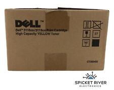 NEW - Open Box - Dell 3110cn/3115cn Print Cartridge High Capacity Yellow Toner picture