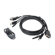 IOGEAR 10 Ft. DVI USB KVM Cable Kit with Audio TAA G2L703UTAA3 picture