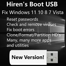 Hiren's Boot Windows OS Repair Recovery Tools Password Antivirus Fix Utility picture
