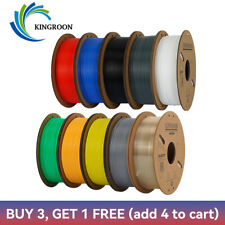 【Buy 4 Pay 3】Kingroon 3D Printer Filament 1KG 1.75 mm PLA PETG Silk Bundle Light picture
