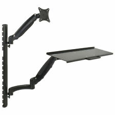 VIVO STAND-SIT1K Sit-Stand Wall Mount - Black picture