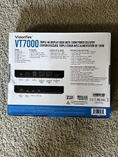 VisionTek VT7000 3x Display 4K USBC Docking Station 100W Power Delivery - 901468 picture