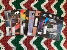 VTG Analog Engineering Magazine Lot of 8 RFDesign Misc May 1985-Oct 1990 Perfect picture