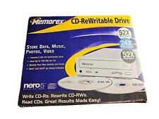 MEMOREX CD-ReWritable Drive Store Data, Music, Photos, Video - New Old Stock picture