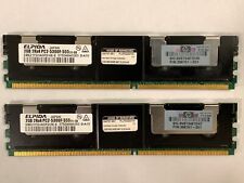 HP 4GB (2x2GB) PC2-5300F DDR2-667MHz ECC Server RAM 398707-051 picture