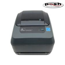 Zebra GX420T Thermal Label Printer w/ Power Supply *READ* picture