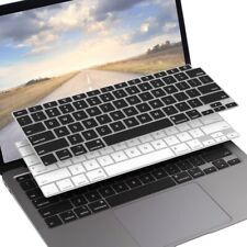 2 Pcs Keyboard Cover Skin Compatible with 2020 Macbook Air 13