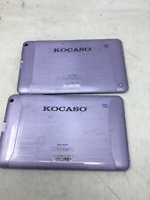 KOCASO M9200 8gb WiFi Tablet -LOT OF 2-FOR PARTS-READ DESCRIPTION -rz picture