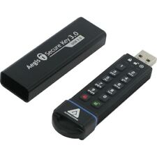 NEW SEALED 30GB Apricorn Aegis Secure Key USB3.0 Flash Drive - Black picture