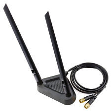External WiFi Network Antenna RP-SMA Cable Extender Magnetic Stand 2.4G 5.8GHz picture