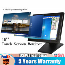 Restaurant 15in Touch Screen Monitor LCD VGA POS TouchScreen Kiosk Retail picture