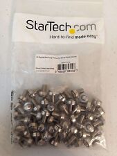 (50-Pk) StarTech Mounting Screws For Server Rack Cabinet Nickel M6 CABSCREWSM6 picture