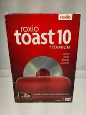 Roxio Toast 10 Titanium for Mac Burn Copy Listen Watch New Sealed picture