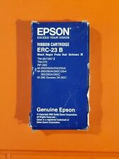 Lot Genuine EPSON ERC-23 B Printer Ribbon Cartridge Brand New Black picture