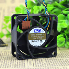 1pcs AVC 6025 6CM 12V 0.7A DS06025B12U P021 4-wire double ball cooling fan picture