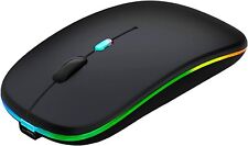 Wireless Bluetooth Mouse - LED Rechargeable Slim & Silent - Portable for Laptop picture