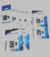LOT of 8 Micro Sd Cards with Card Reader Various Capacity  picture