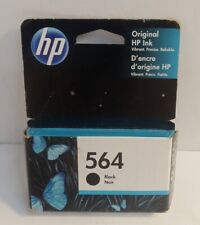 HP 564 BLACK Ink Cartridge - Exp. 07/2020+ GENUINE OEM NEW SEALED picture