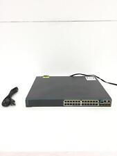 Cisco Catalyst 2960-S Series Poe+ WS-C2960-24PS-L V02 Switch 24 Port Used Works picture