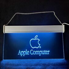 Rare Apple Computer Light signboard Rainbow Logo Macintosh Think different JP picture