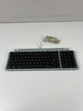 Vintage Apple USB Keyboard Teal Blue M2452 For iMac G3 G4 picture