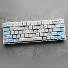 Anime Cinnamon Dog PBT Keycaps Set Cute Blue XDA Profile for Cherry MX Keyboards picture