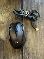 Logitech G300s Model No. M-U0029 Wired Optical 9-Button Gaming Mouse - Black picture