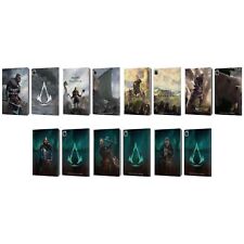 OFFICIAL ASSASSIN'S CREED VALHALLA KEY ART LEATHER BOOK CASE FOR APPLE iPAD picture