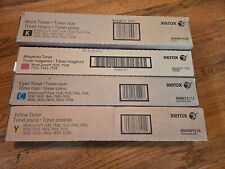 Set of 4 GENUINE XEROX 006R01509 006R01511 006R01512 006R01514 Toners picture