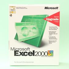 Microsoft Excel 2000 ‘Special Upgrade’ Big Box Software *NEW & SEALED* picture