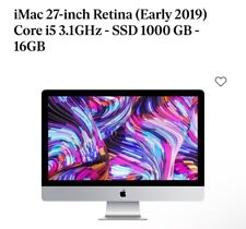 iMac 27-inch Retina (Early2019) Core i5 3.1GHz -SSD 1000 GB - 16GB picture