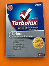 TurboTax Deluxe For Tax Year 2010 Federal and State Includes Federal E-File picture