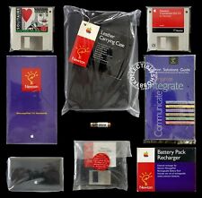 Lot (C) - Apple Vintage Newton MessagePad 110 Leather Case + MISC Accessories picture