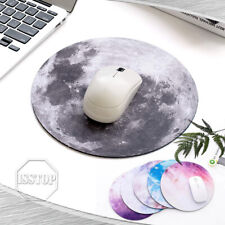 Space Round Mouse Pad PC Gaming Non Slip Mice Mat For Laptop Notebook Computer picture