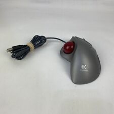 Logitech TrackMan Wheel USB Mouse T-BB18 TESTED WORKING Trackball Original Ball picture
