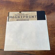 ATARI 400/800 MAGNIPRINT computer Software 5.25” Floppy Disk 1984 picture