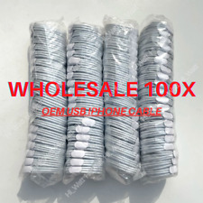 100Pack Fast Charger USB Cable For iPhone 7 8 Plus XR Xs Max 11 12 13 14 Pro LOT picture