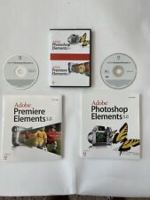  Adobe Premier Elements 3.0 2006 Adobe Photoshop Elements 5.0 w user guides  picture
